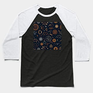 Dance in the Universe Baseball T-Shirt